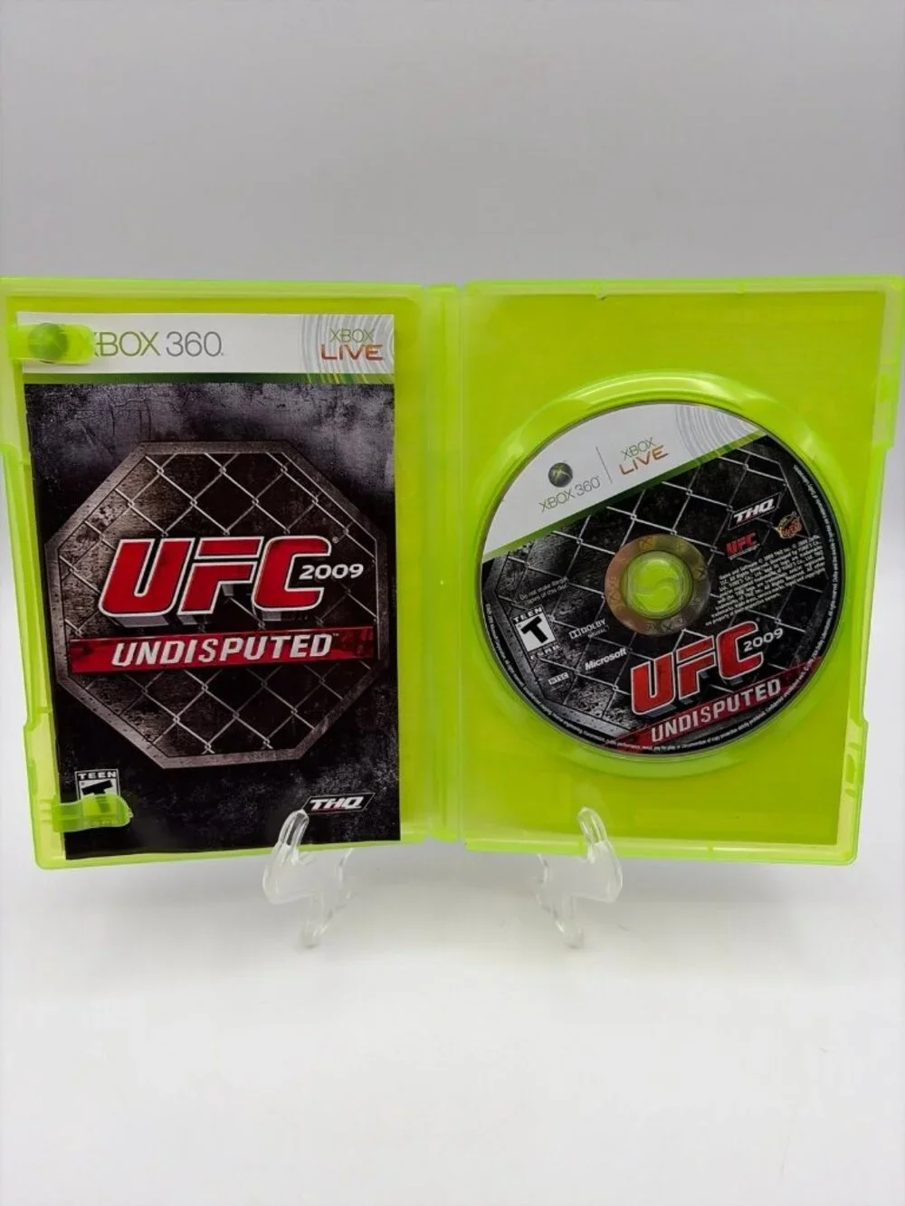 UFC 2009 Undisputed Microsoft Xbox 360 Cib Tested & Working